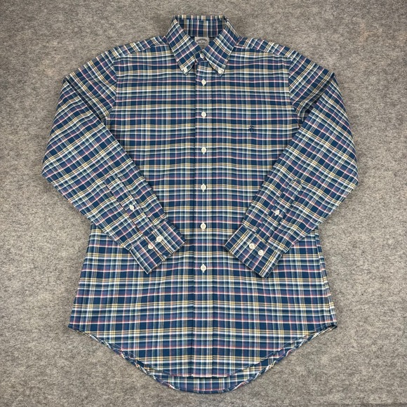 Brooks Brothers Other - Brooks Brothers Regent Button Down Shirt Long Sleeve Plaid Cotton Mens Small S